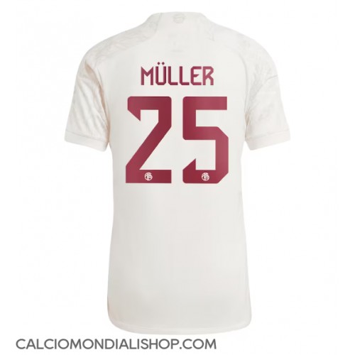 Maglie da calcio Bayern Munich Thomas Muller #25 Terza Maglia 2023-24 Manica Corta